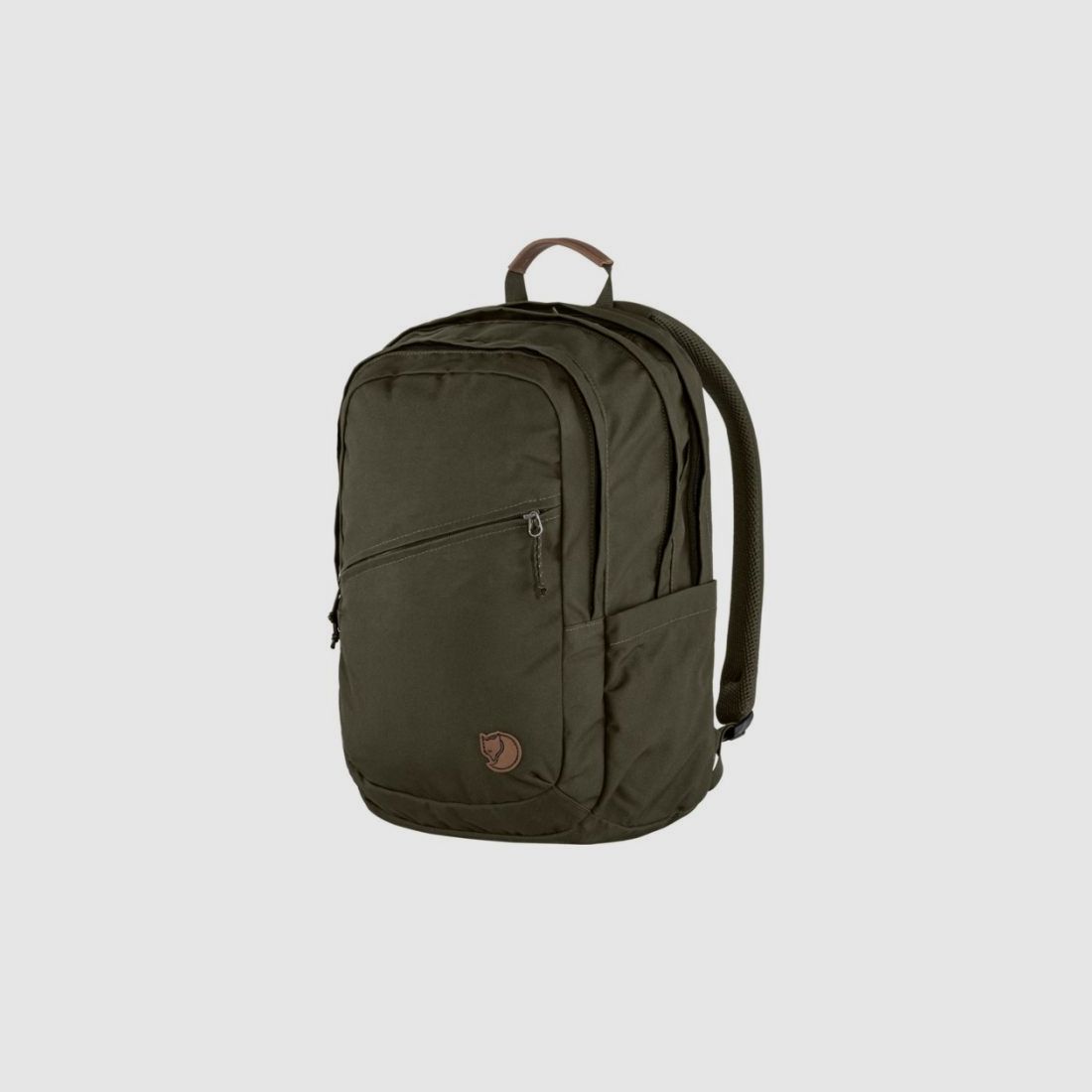 Fjällräven Backpack Räven 28L with Laptop Compartment | dark olive, image 3 of 6