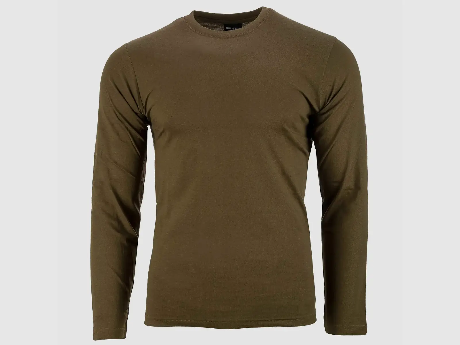 Mil-Tec Mil-Tec T-Shirt Langarm - Schwarz / S Herren