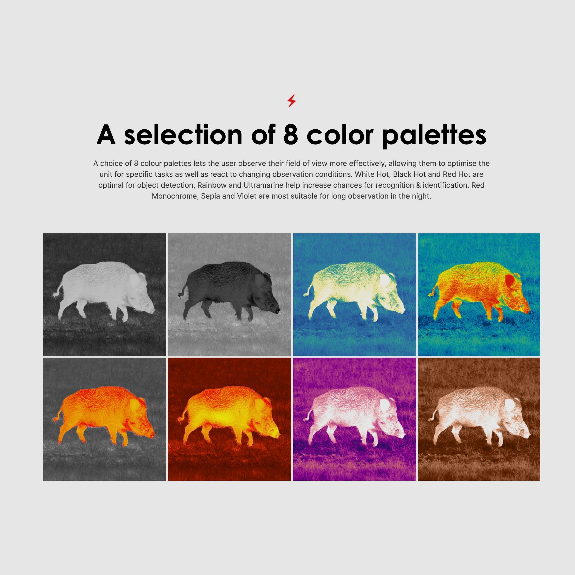 A183 Exhibitor like new PULSAR thermal imaging device Axion XQ30 Pro 384x288 pixels @ 17 µm NETD <25 mK