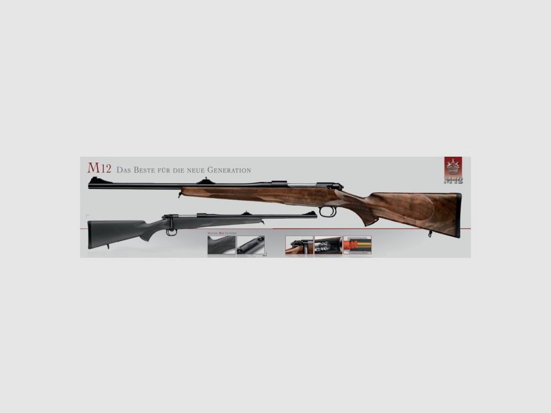 MAUSER Repetierbüchse Mod. M12 EXTREME div. Kaliber Synthetikschaft