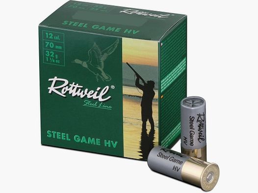 Rottweil Steel Game HV 12/70 3,75 mm - 25 stuks.