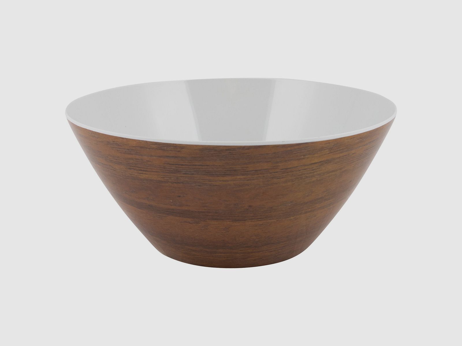 Salad bowl in wood look