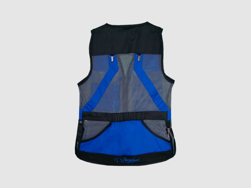 BLAU- UND SCHWARZES SCHIESSWESTE, Bild 2 von 2