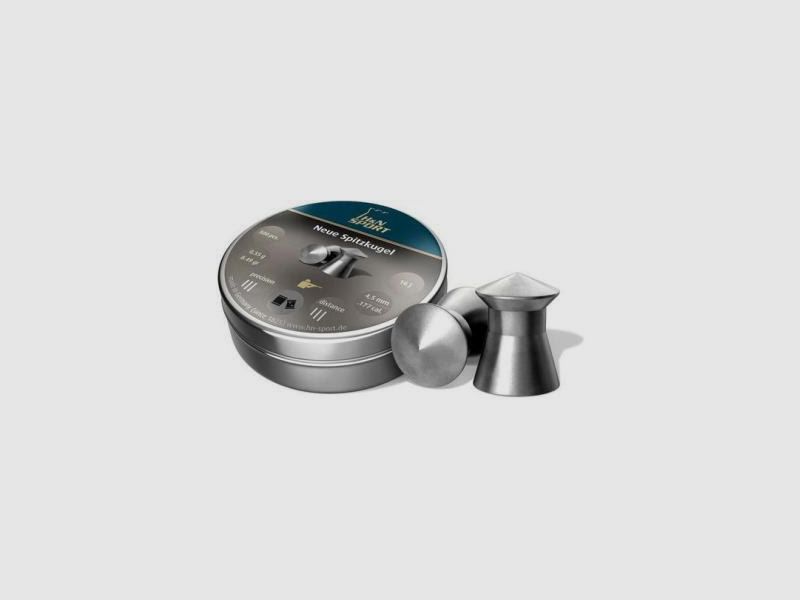 H&N Neue Spitzkugeln Cal. 4,5 mm