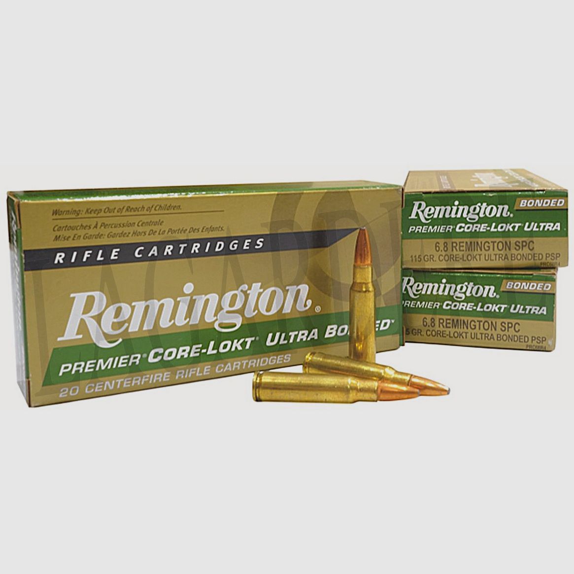 REMINGTON 115 GRS CORE-LOKT PSP (Patrone mit Geschoss)