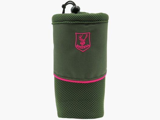 Riserva - Flaschenhalter aus Netz und Cordura rosa