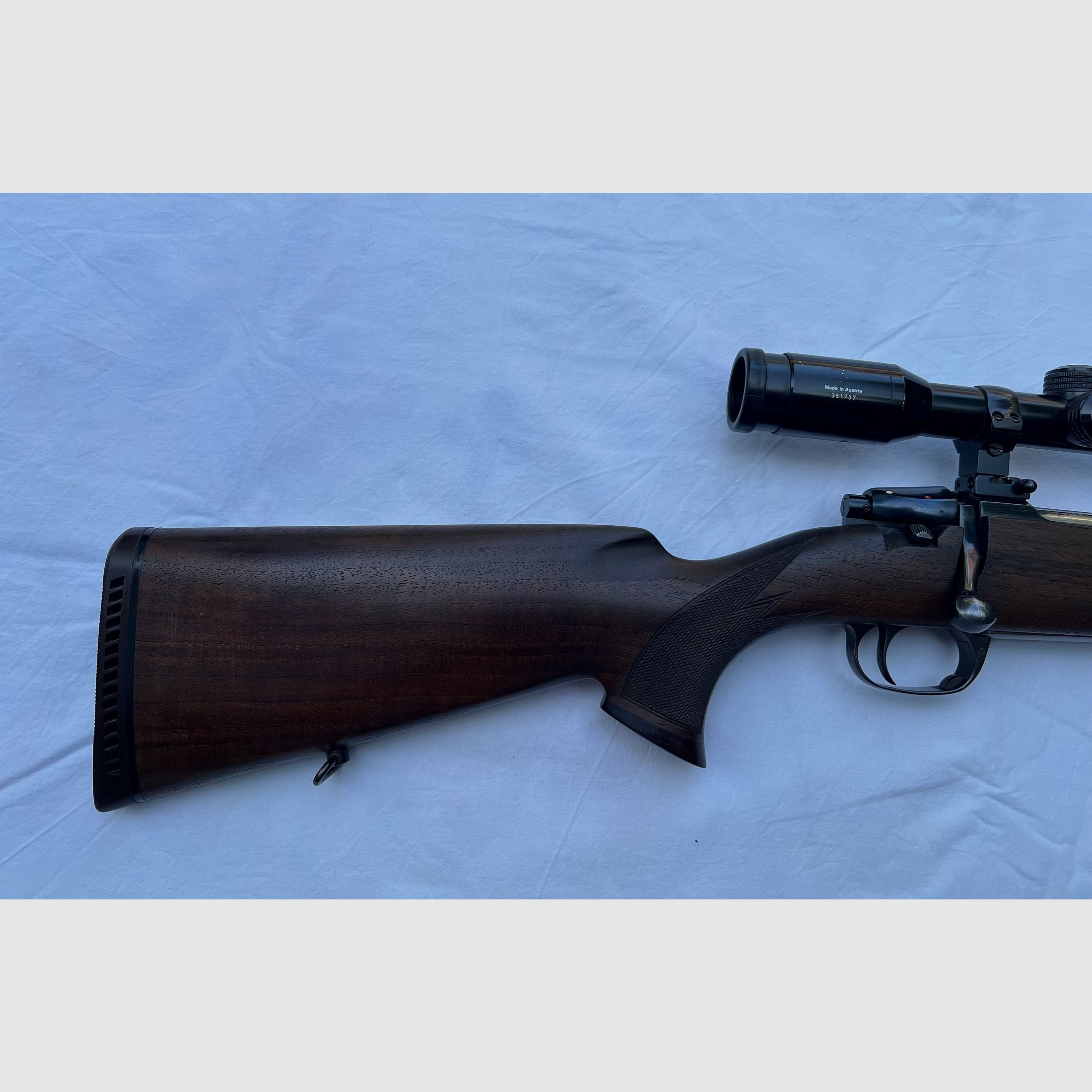 Stutzen Heym SR 20 caliber 6,5x55 SM with scope Kahles