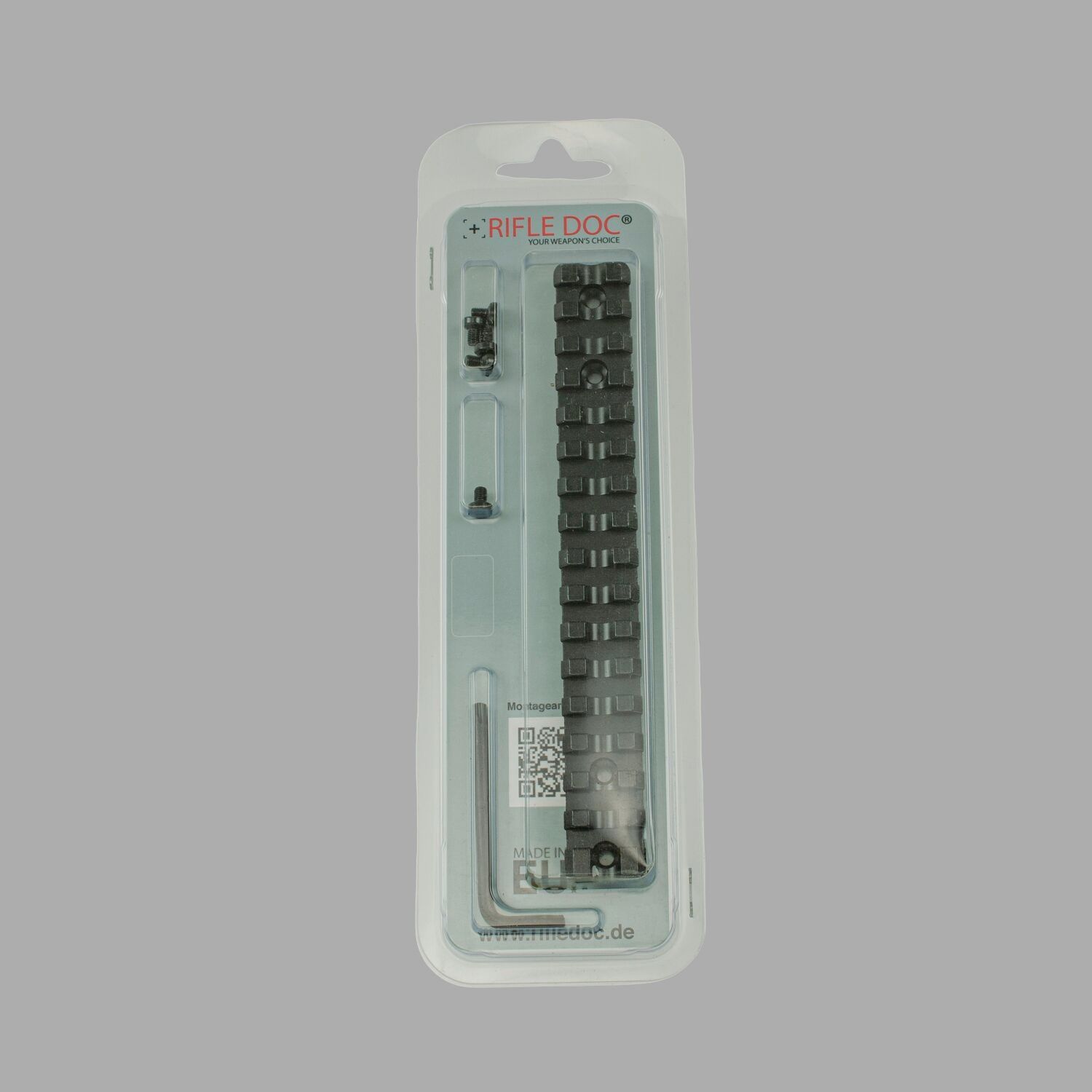 Rifle Doc Picatinny Weaver RAIL IN ACCIAIO per ROESSLER TITAN 6 / Rössler Titan 6