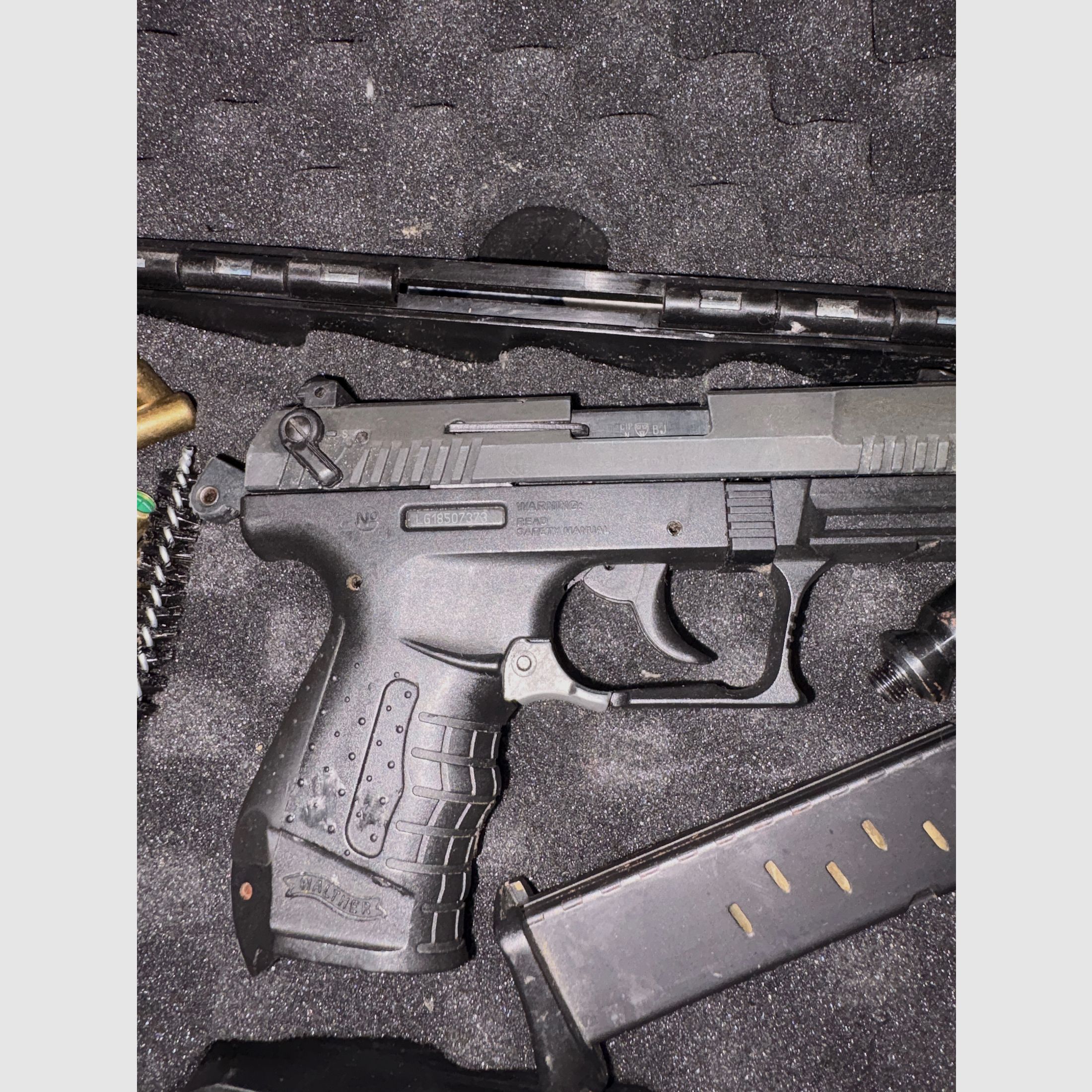 Walther P22 blank firing gun