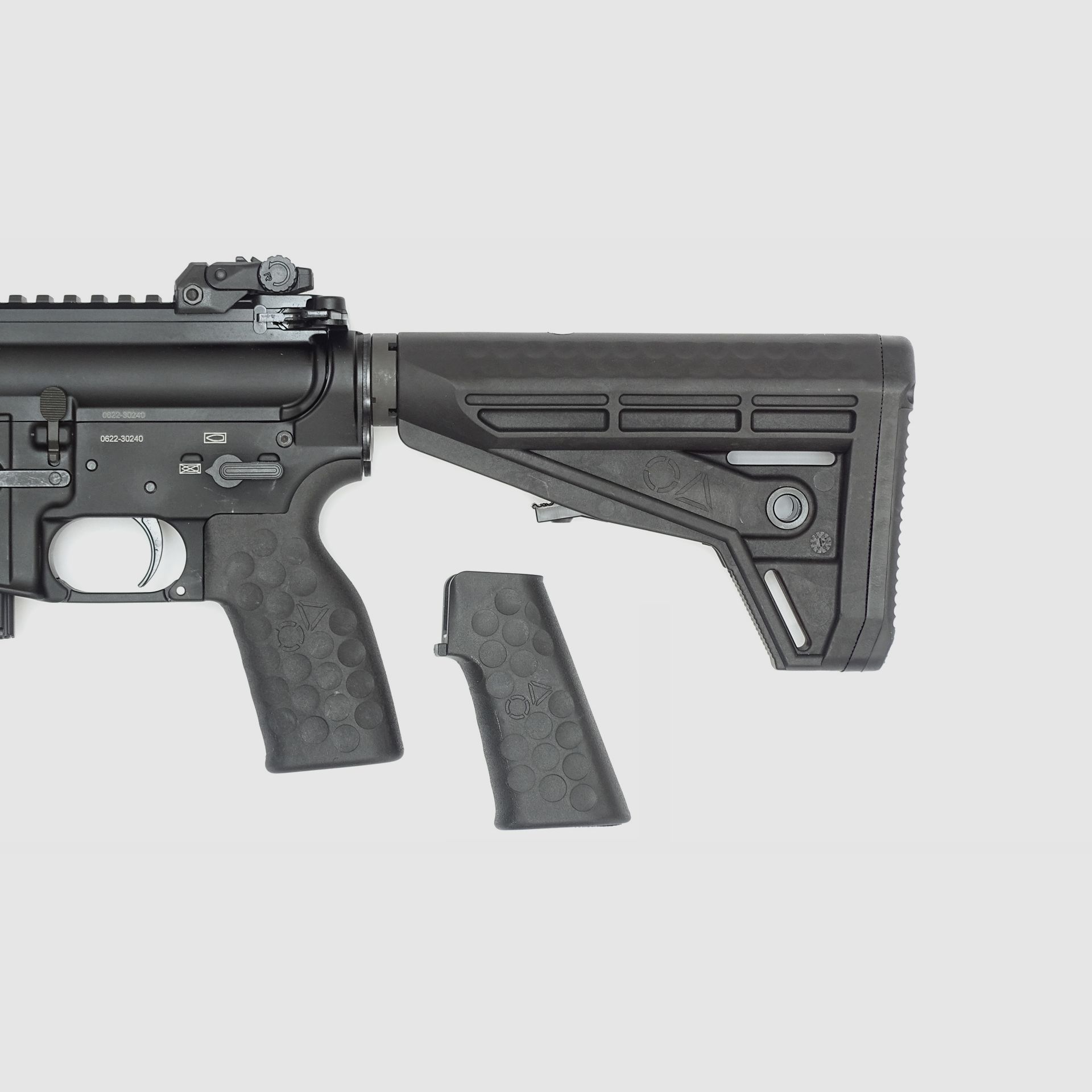 OA-15 PR M9 SHORT, 12″ Heavy Barrel, OA MSR Handguard 9,5″, beids. Sicherung, OA M4-Schaft, BUIS …, Bild 4 von 7
