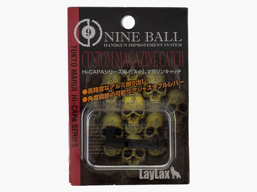 Laylax TM Hi-Capa Custom Mag Catch-Black