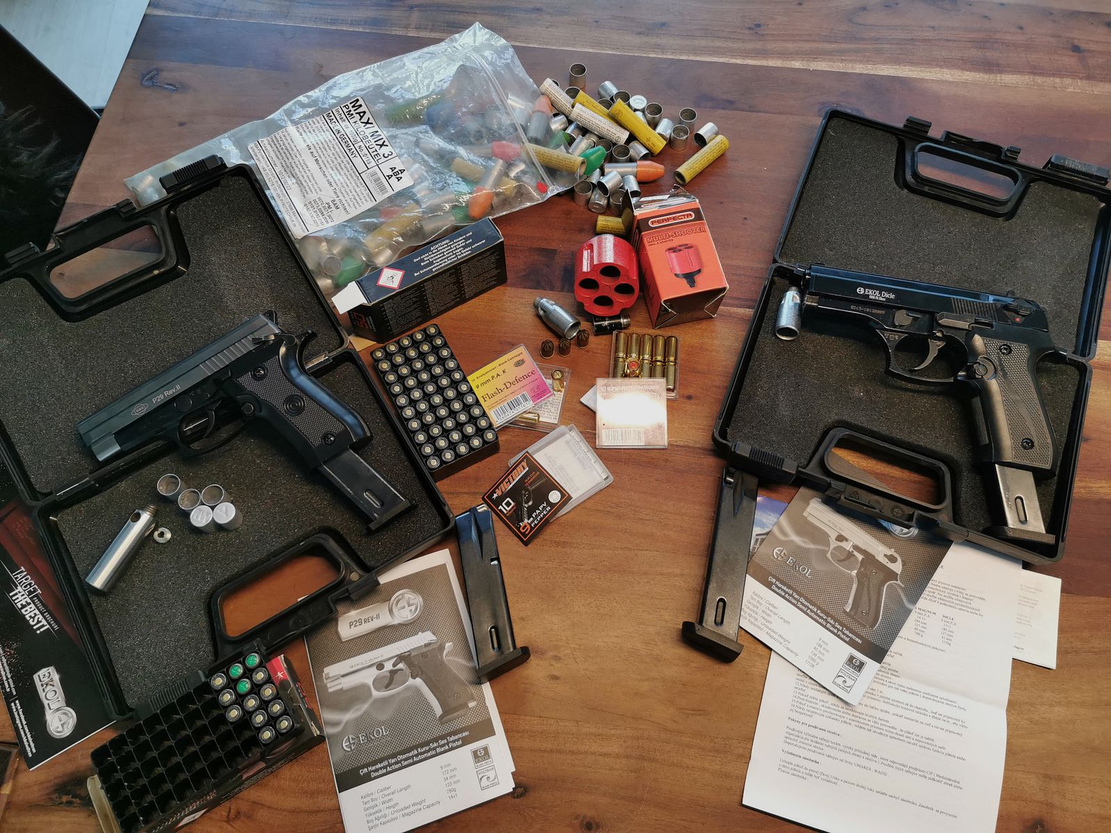 EKOL DICLE + EKOL P29 REV II  + reichlich Zubehör 