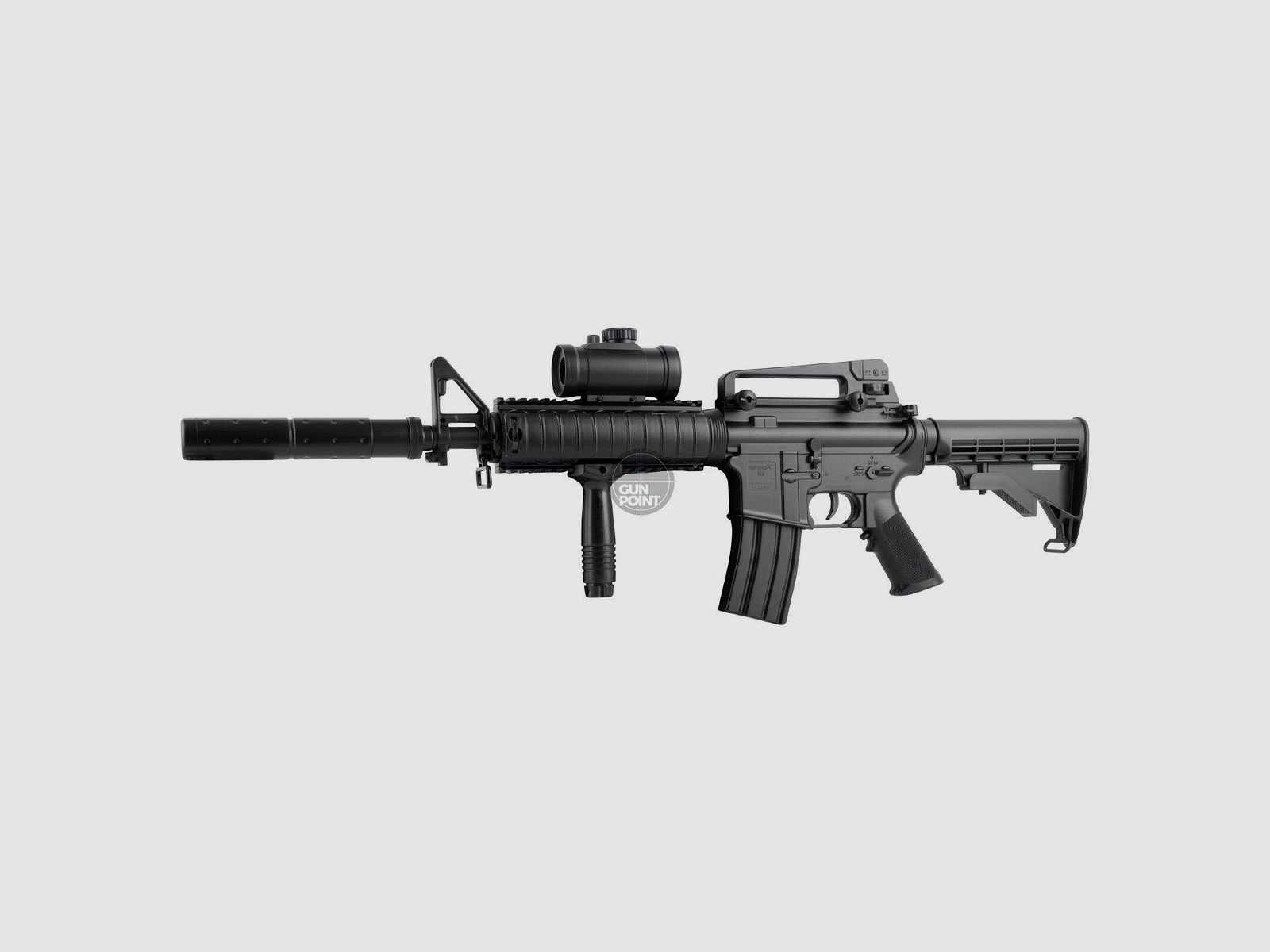 Softair - Gewehr - airmaX M4 - AR-15 AEG - ab 14, unter 0,5 Joule