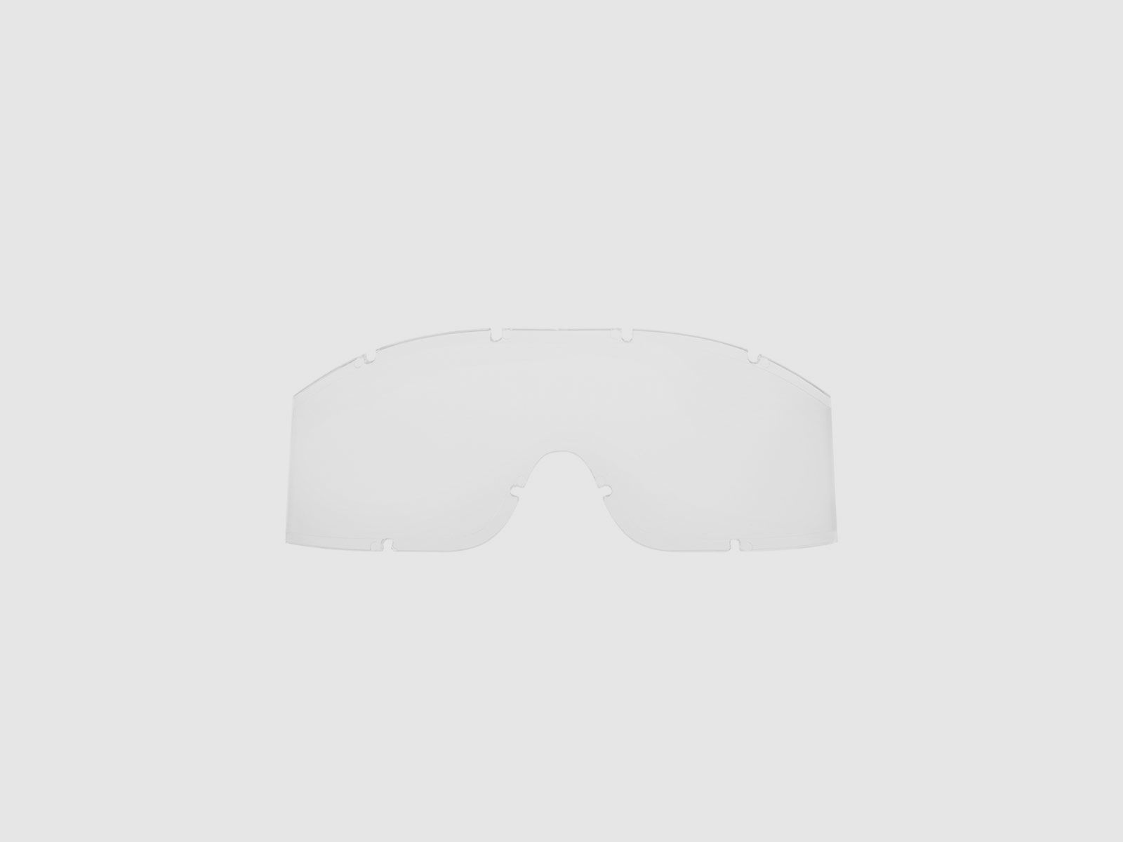 NERG OPENLAND TACTICAL – BALLISTISCHE MASKE 3 LINSEN: RAUCH / GELB / GRAU EN166, Bild 3 von 3
