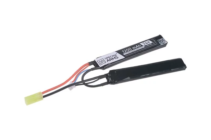 LiPo-Akku 7,4 V 1200 mAh 15/30C – 2-teilig, Bild 2 von 6