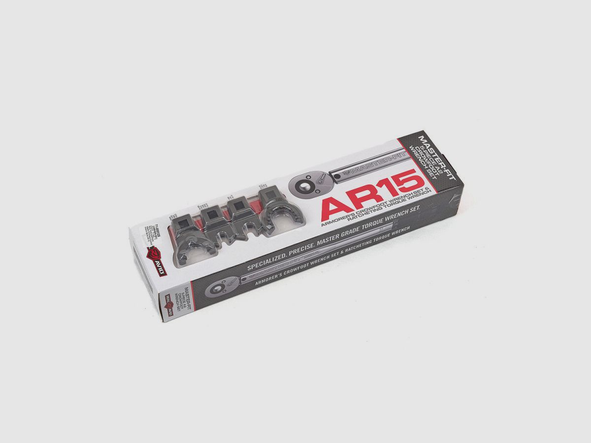 REAL AVID AVMF5WS Master-Fit 5-delige Crowfoot Sleutelset voor AR-15, afbeelding 2 van 3