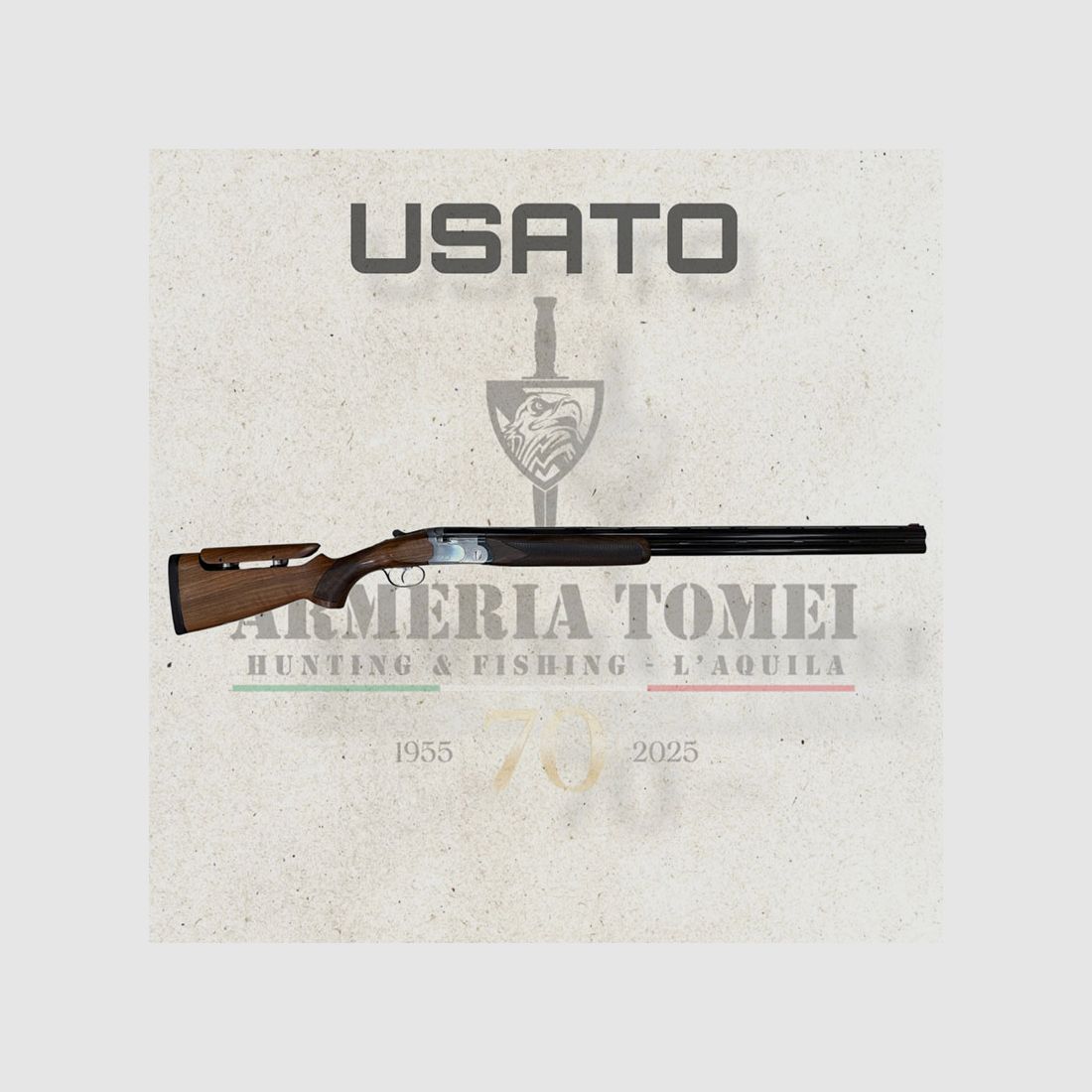 GEBRUIKT – BOVEN-EN-ONDER GEWEER TRAP – BERETTA MOD. S 682 kal. 12, afbeelding 1 van 10