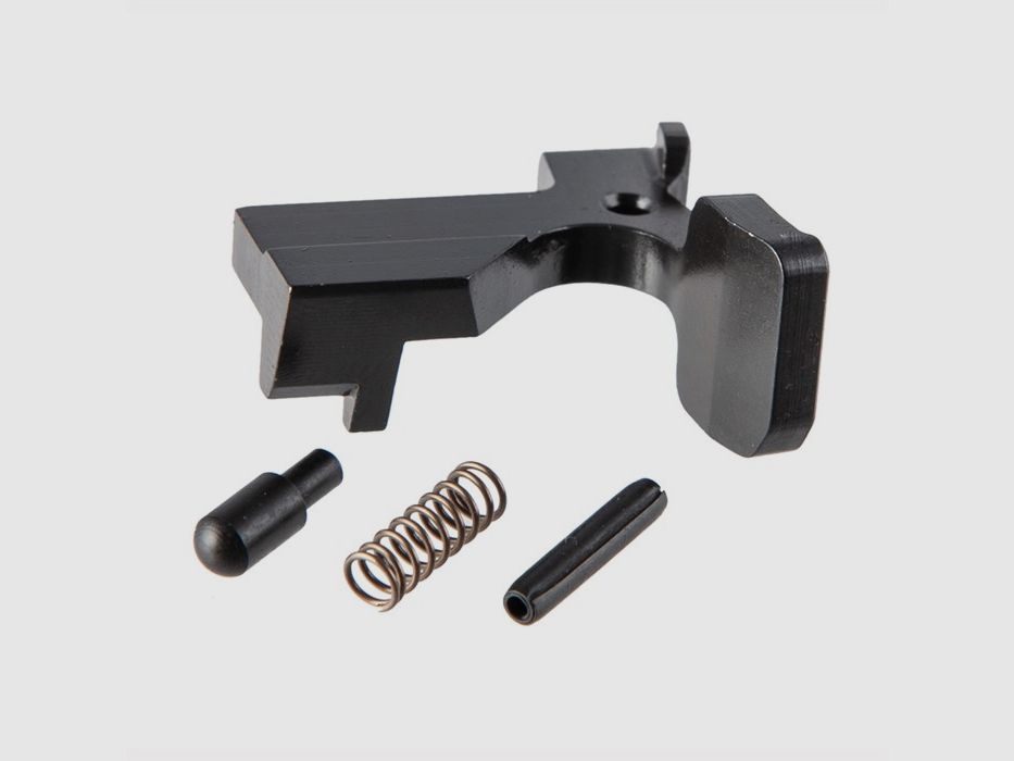 FORWARD CONTROLS DESIGN 5.56MM FORWARD CONTROLS DESIGN AR-15 ABC/R V3 BOLT CATCH DIMPLED BLACK, image 2 of 4