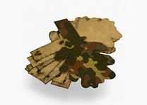 German Tactical Systems Camo Leaf Lasercut 12pcs