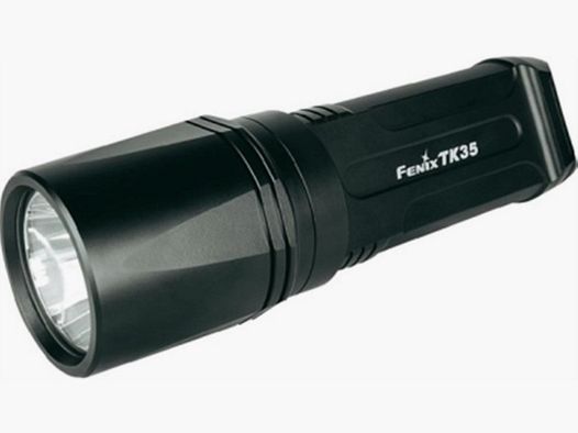 Fenix Taschenlampe TK35 schwarz (4xCR123A oder 2x18650 ohne Batterien)
