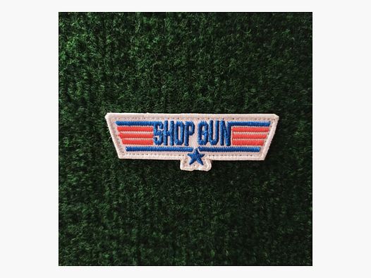 "SHOP GUN"-Patch