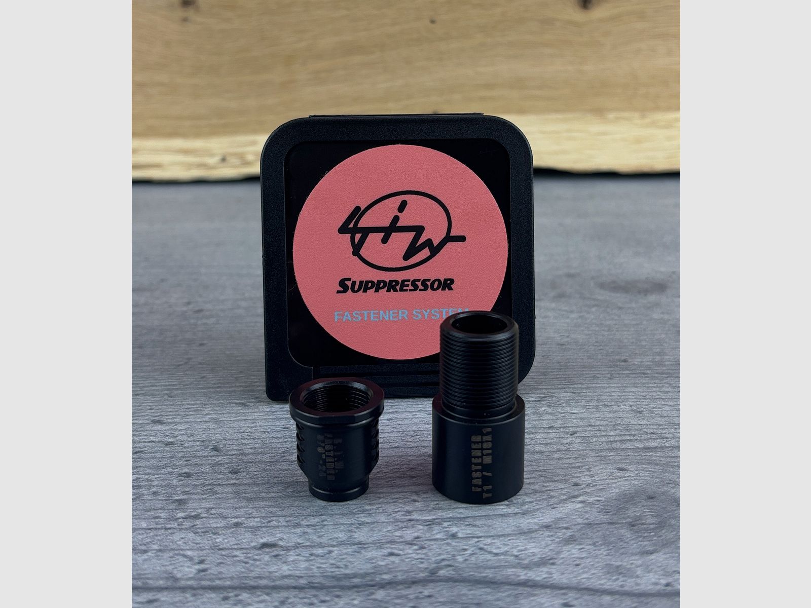 Kit de fijación SIW 5/8 - 24 UNEF Juego de adaptadores rápidos para silencio en el bosque silenciador 44000076