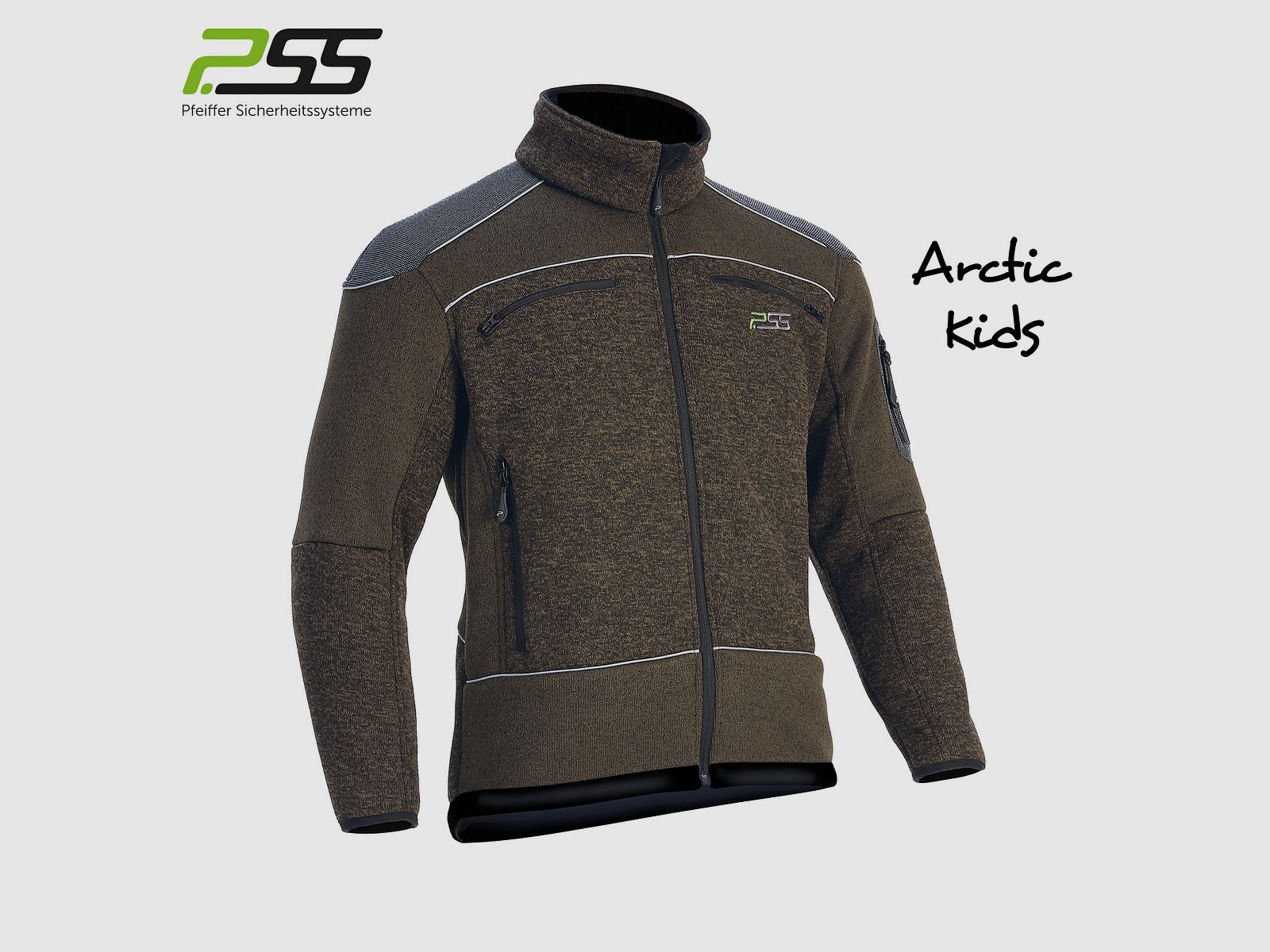 PSS X-treme Arctic Kids Strickfleecejacke für Kinder
