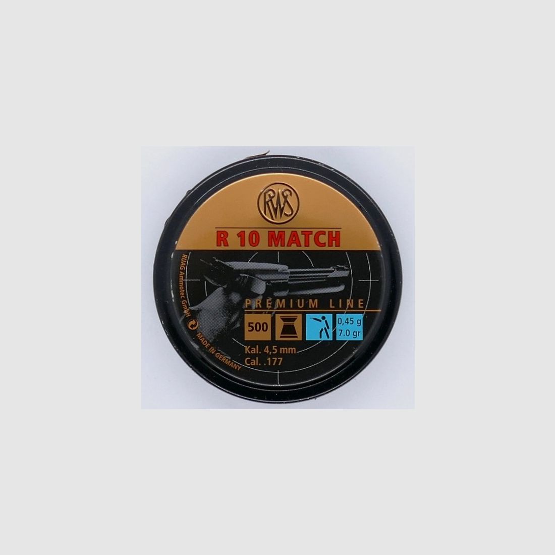 RWS R 10 0,45g 500er 4,49 mm Diabolo munizione