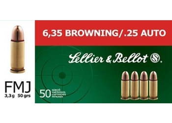 Amunicja S&B kal.6.35 Browning FMJ,