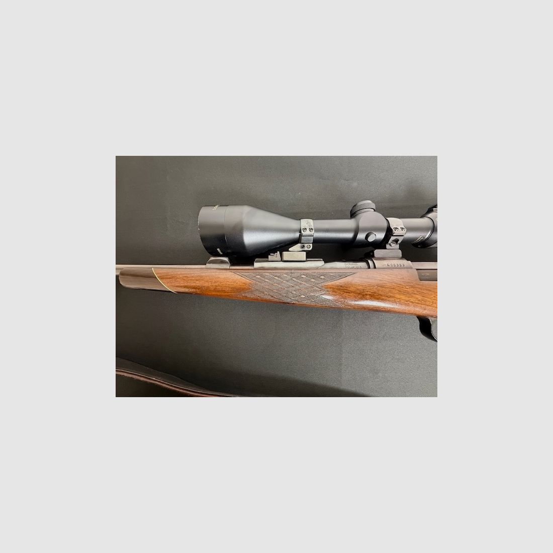 Mauser 66 rifle de caza, rifle de repetición de cerrojo de acción recta, rifle de caza calibre 30-06 en muy buen estado, incl. Tasco Titan 4-12x56 con punto de luz.