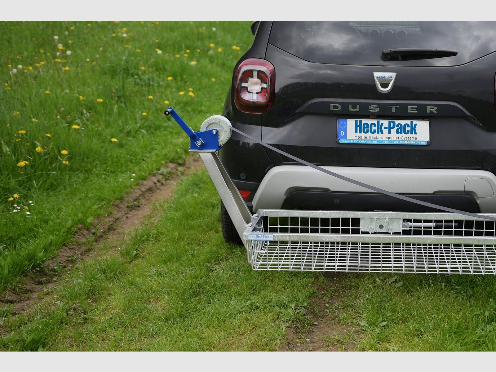 Treuil Manuel Heck-Pack pour Porte-vélos Arrière, image 3 sur 7