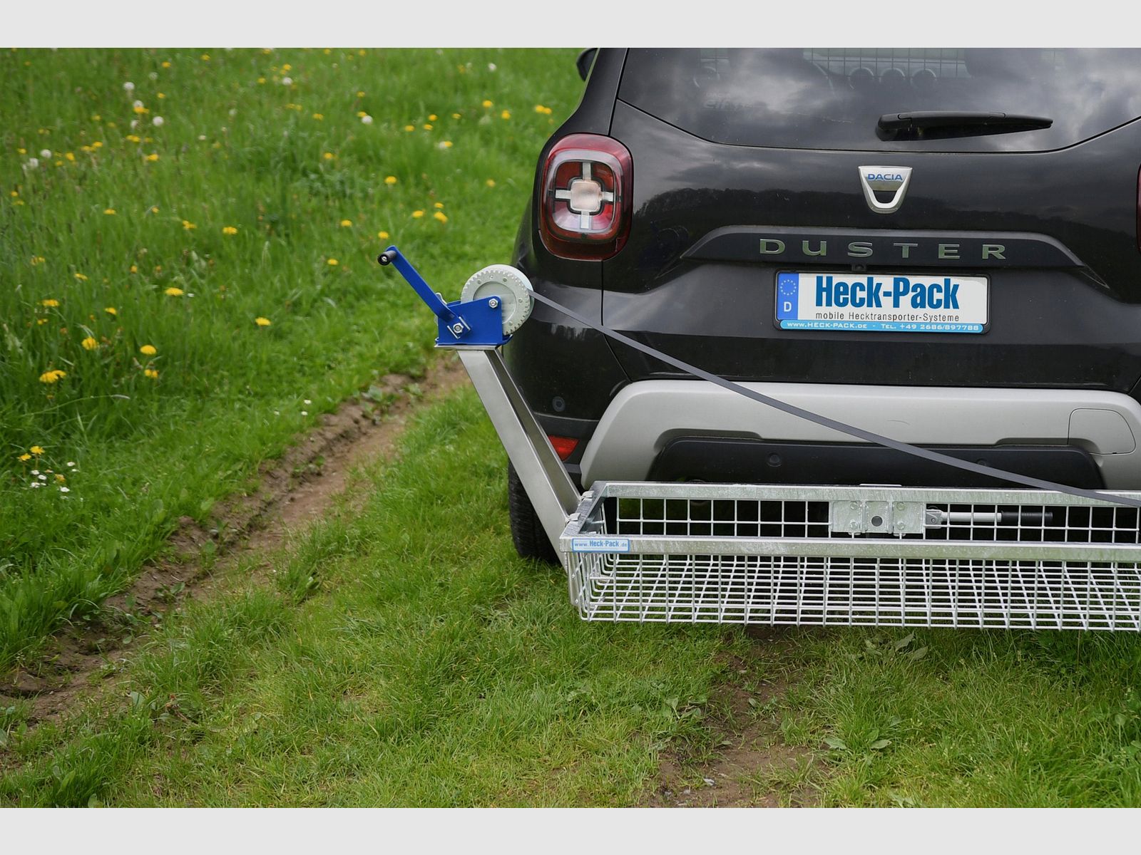 Heck‑Pack Handseilwinde für Heckträger, Bild 3 von 8