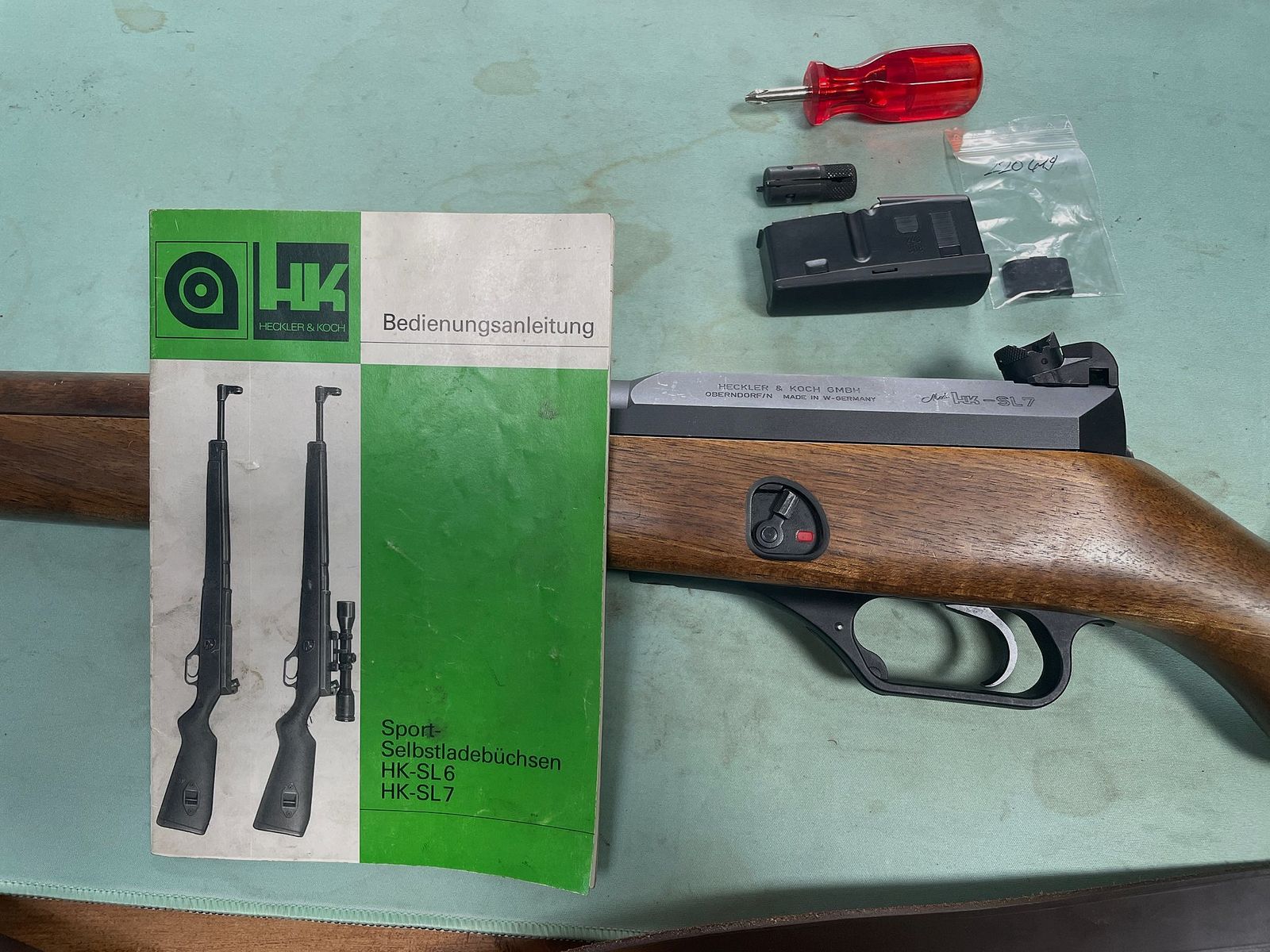 HK SL7 .308 Polygonlauf Halbautomat Holzschaft Heckler & Koch