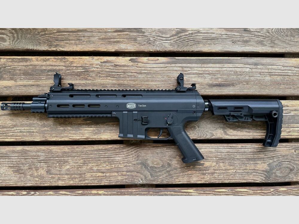 GSG Mauser TacOps schwarz Superset 22 Schuss Mag .22lr
