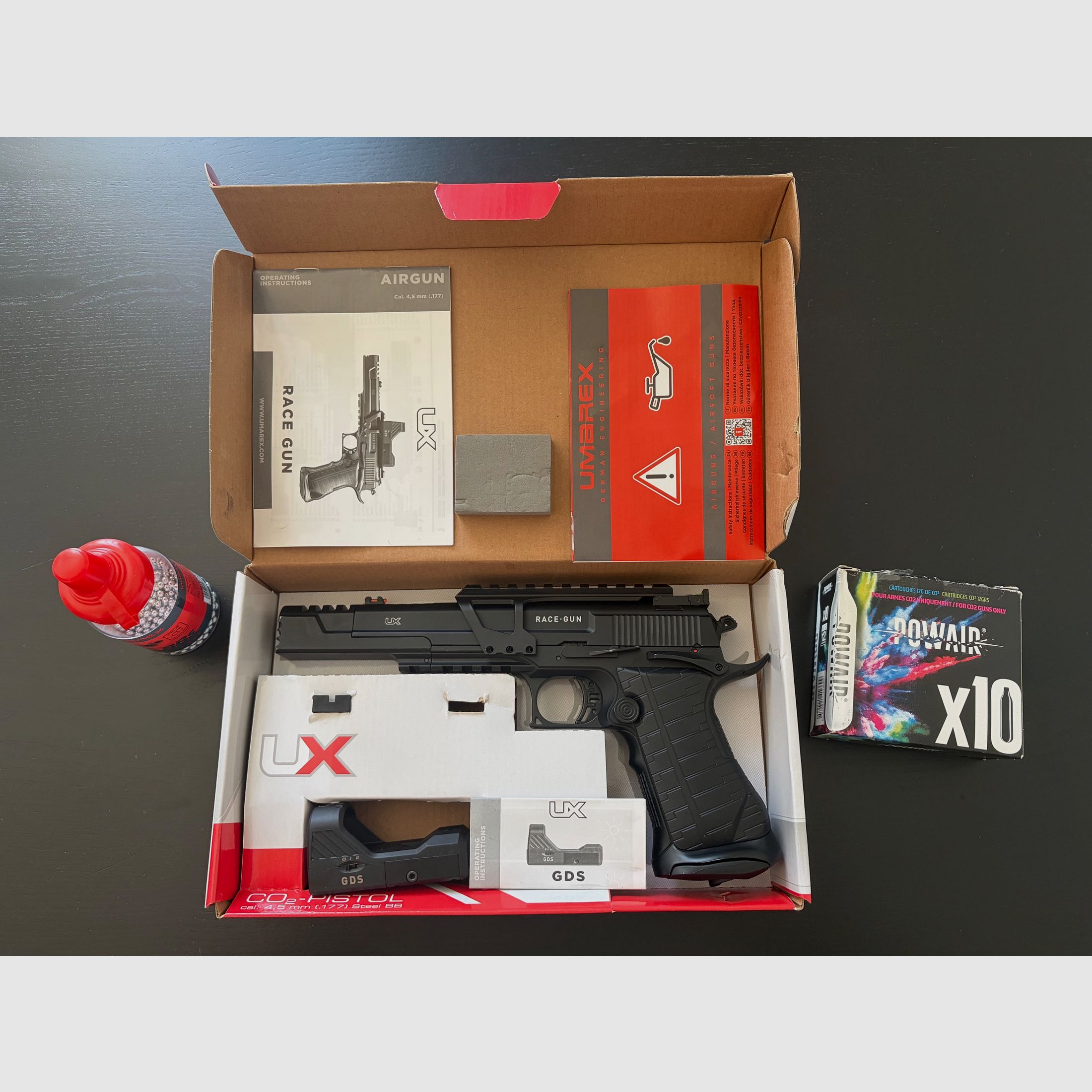 Umarex race gun Set CO2, Bild 2 von 5