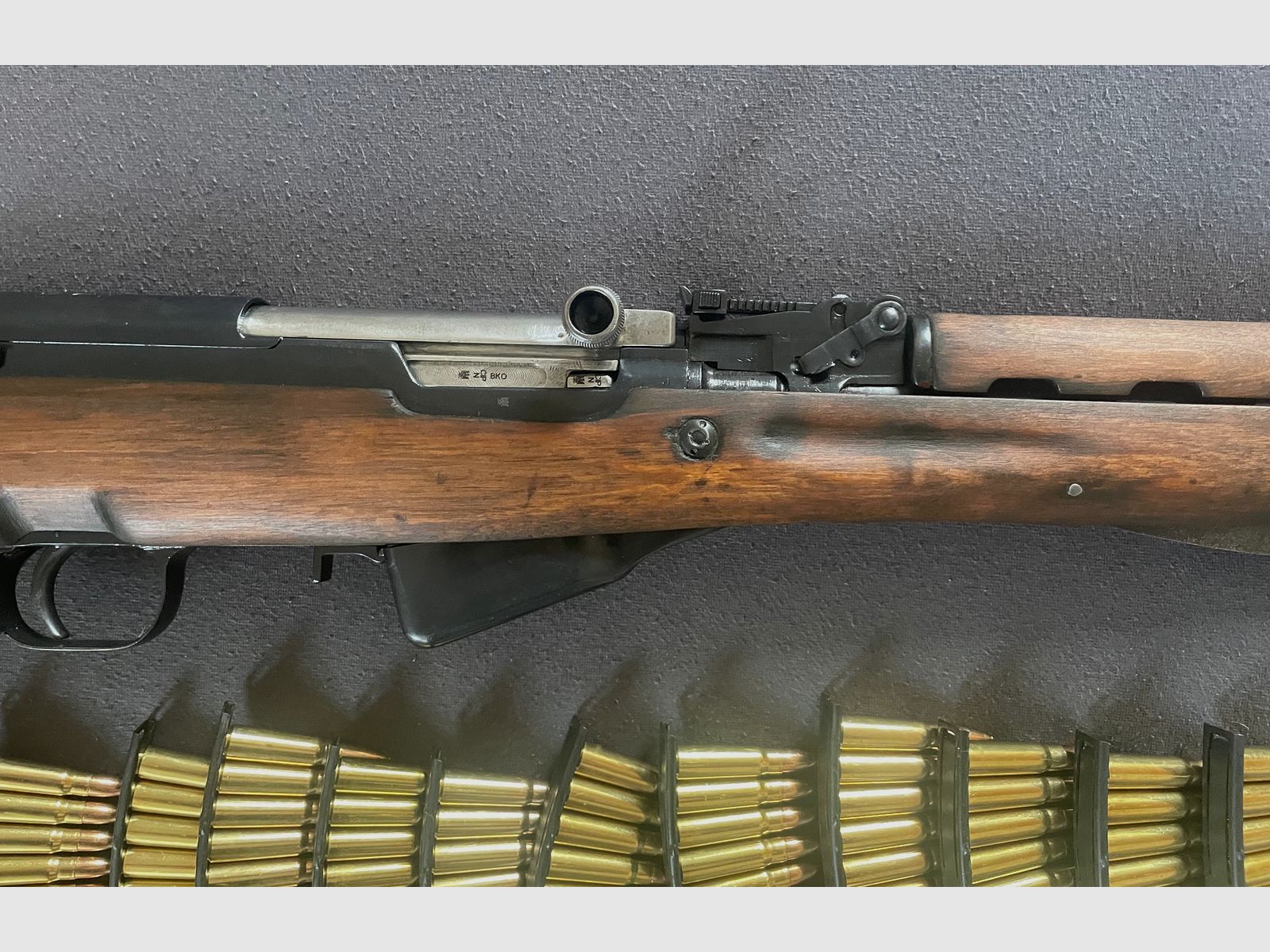 SKS Simonov Sehr schöner Zustand+ 200 Patronen 7,62x39, Tula  Lauf TOP Zustand, nummerngleich
