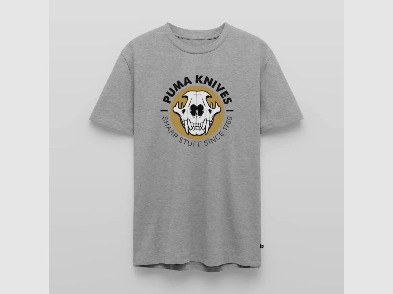 PUMA Men’s Premium T-Shirt "Skull Frontal Sharp Stuff"