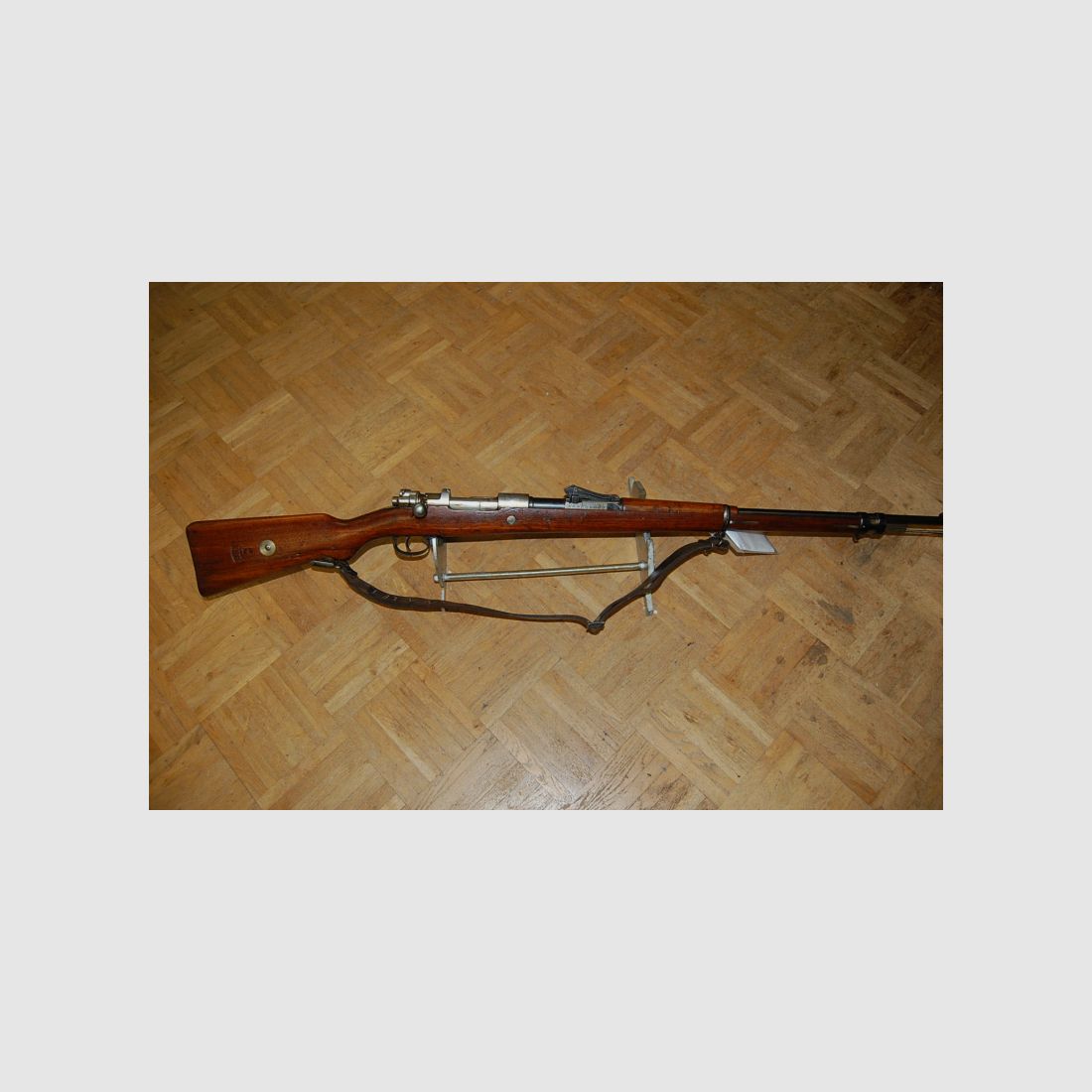 Sammlerwaffe Mauser Oberndorf Peru M1909 Kal 7,65x53Arg alles Nrgl auch Schaft Top Lauf