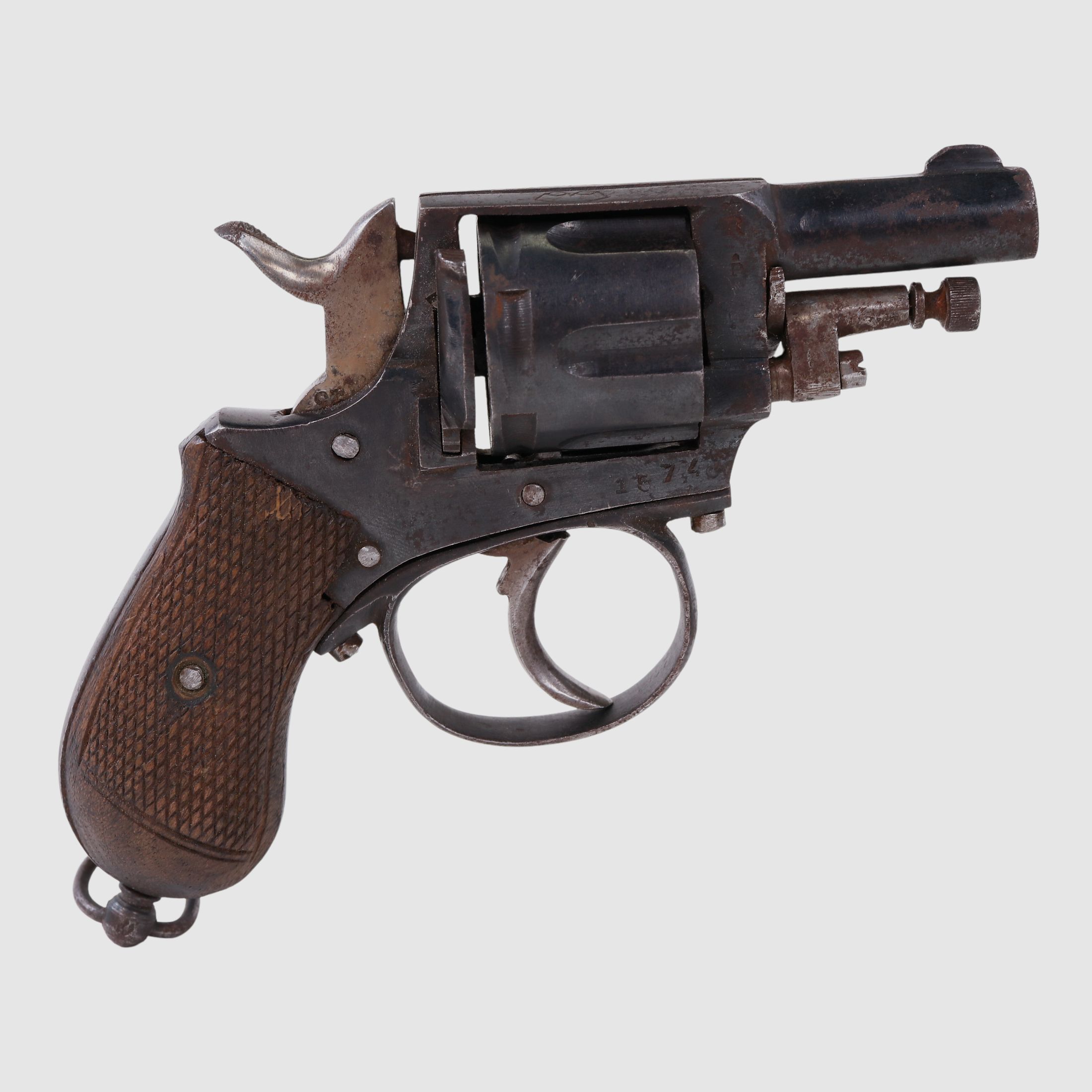 Pocket revolver Solingen .320, caliber .320Short || Revolver