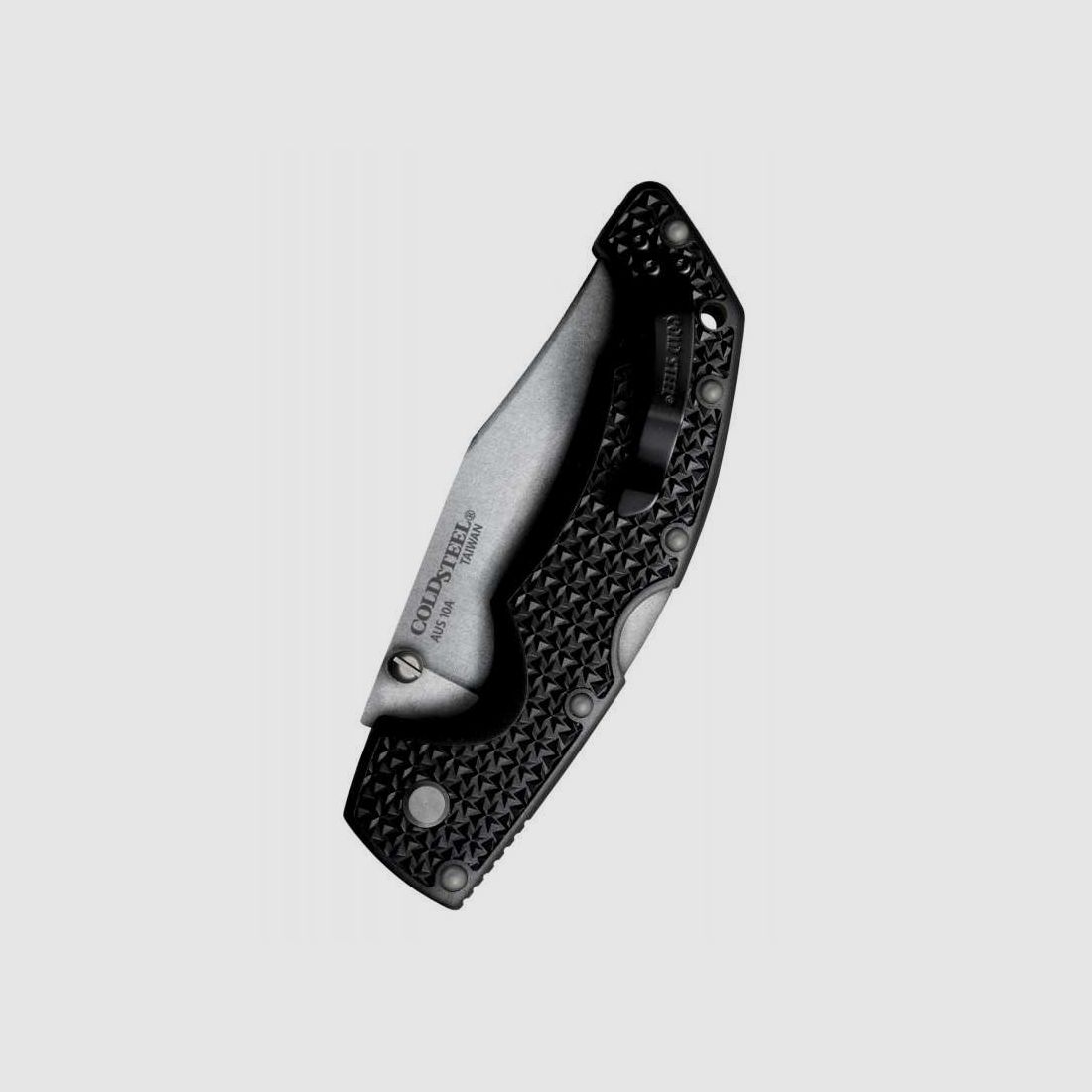 Couteau de poche Cold Steel Voyager Clip, Grand, Lame lisse, AUS 10A