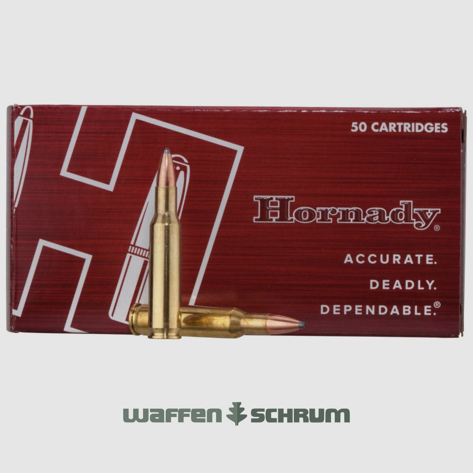 Hornady Spire Point Match 3,24g - 50gr .222Rem 50er Pck.