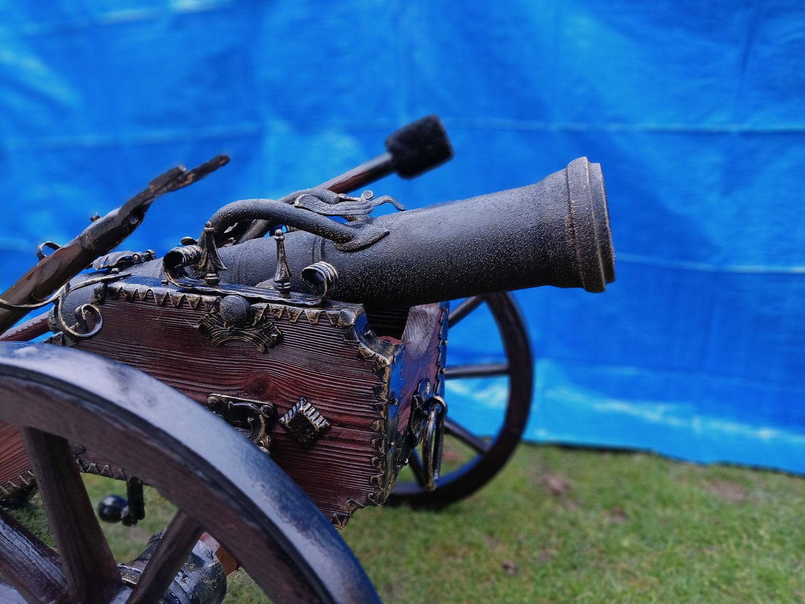 GUN,CANON XXXL Vente de canons de jardin pour tirer des feux d'artifice