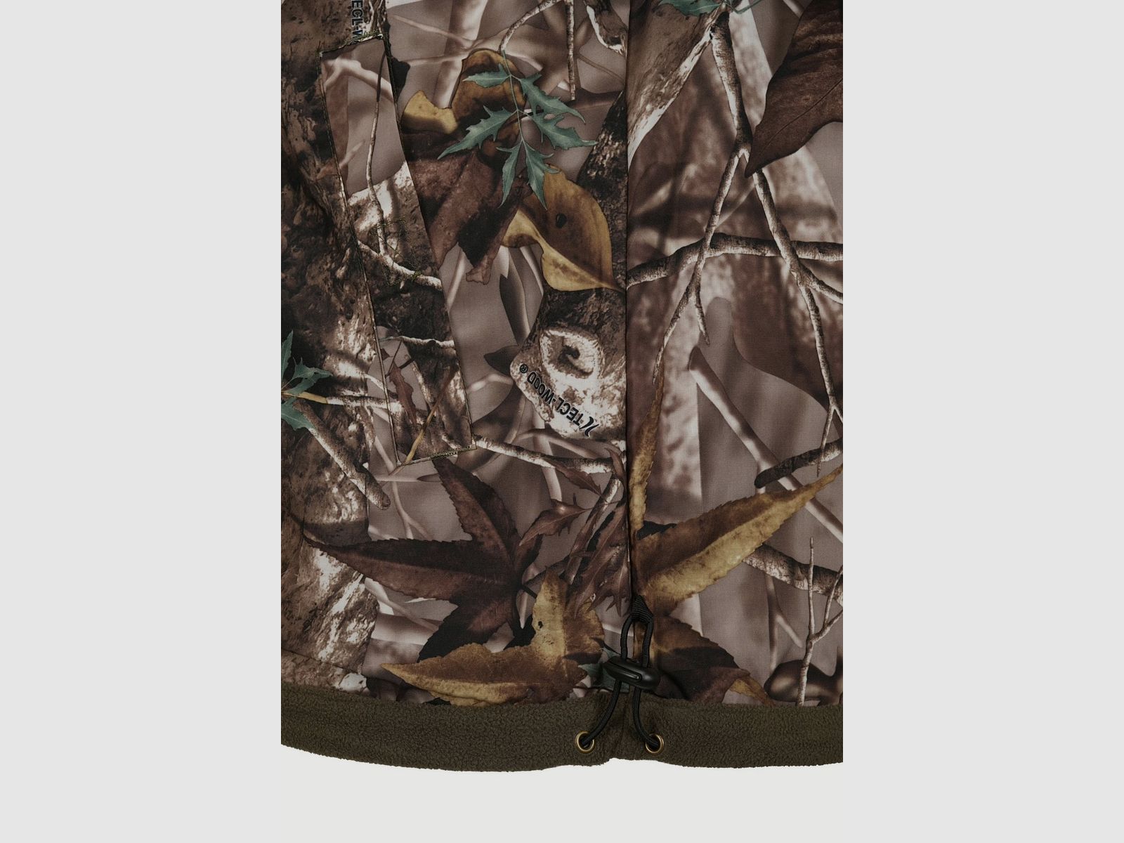 Hubertus veste polaire réversible de pirsch, camouflage olive/marron, image 7 sur 7