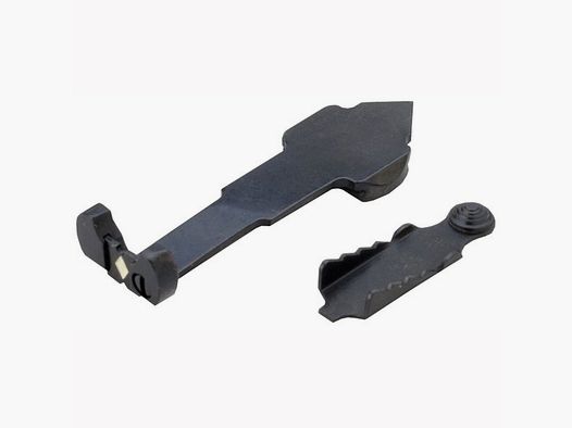 MARBLE ARMS RIFLE DOVETAIL #64 SEMIBUCKHORN SHORTSHANK REARSIGHT BLK