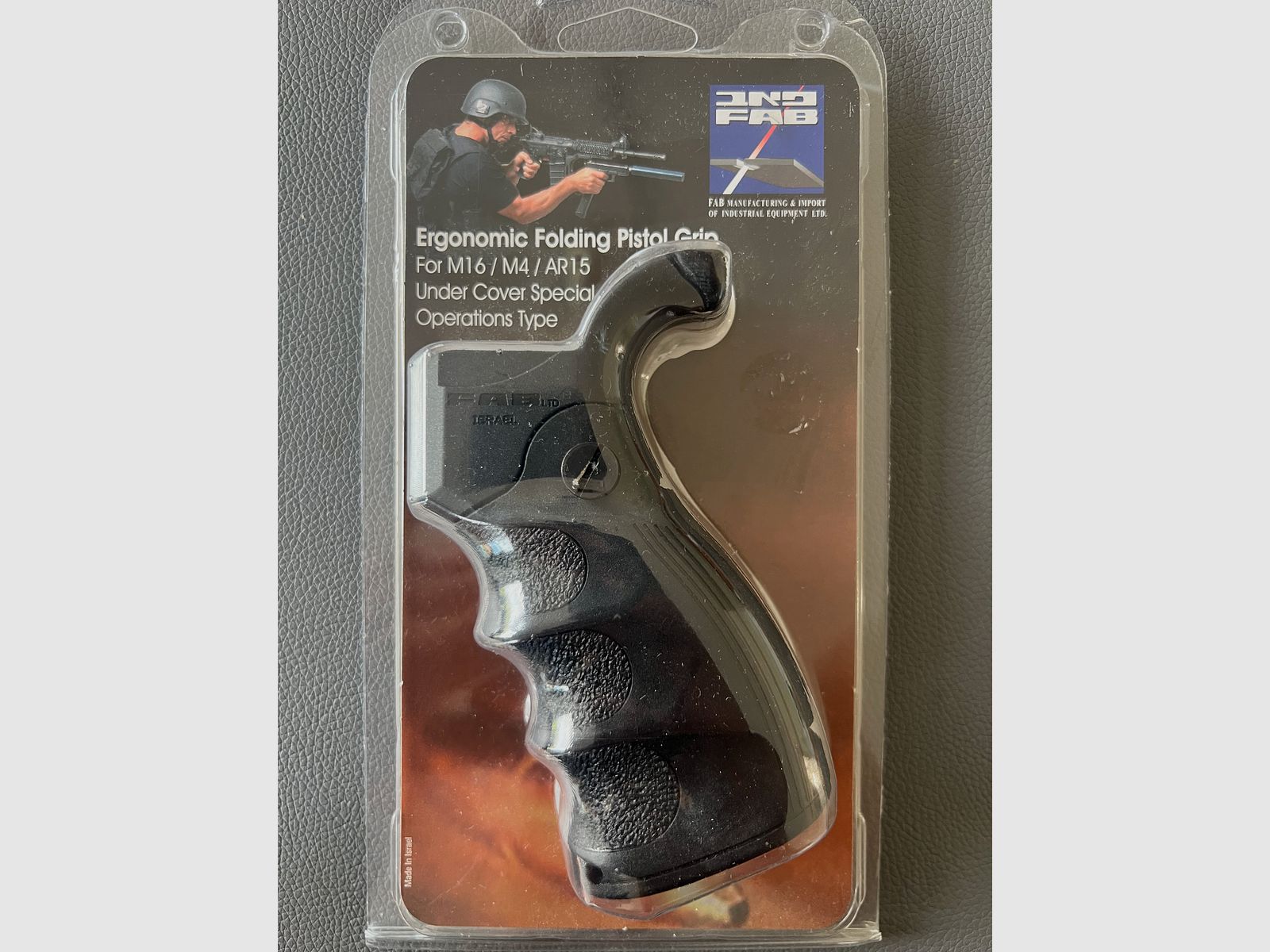 FAB Defense FGG Ergonomic Folding Foregrip – New in OVP