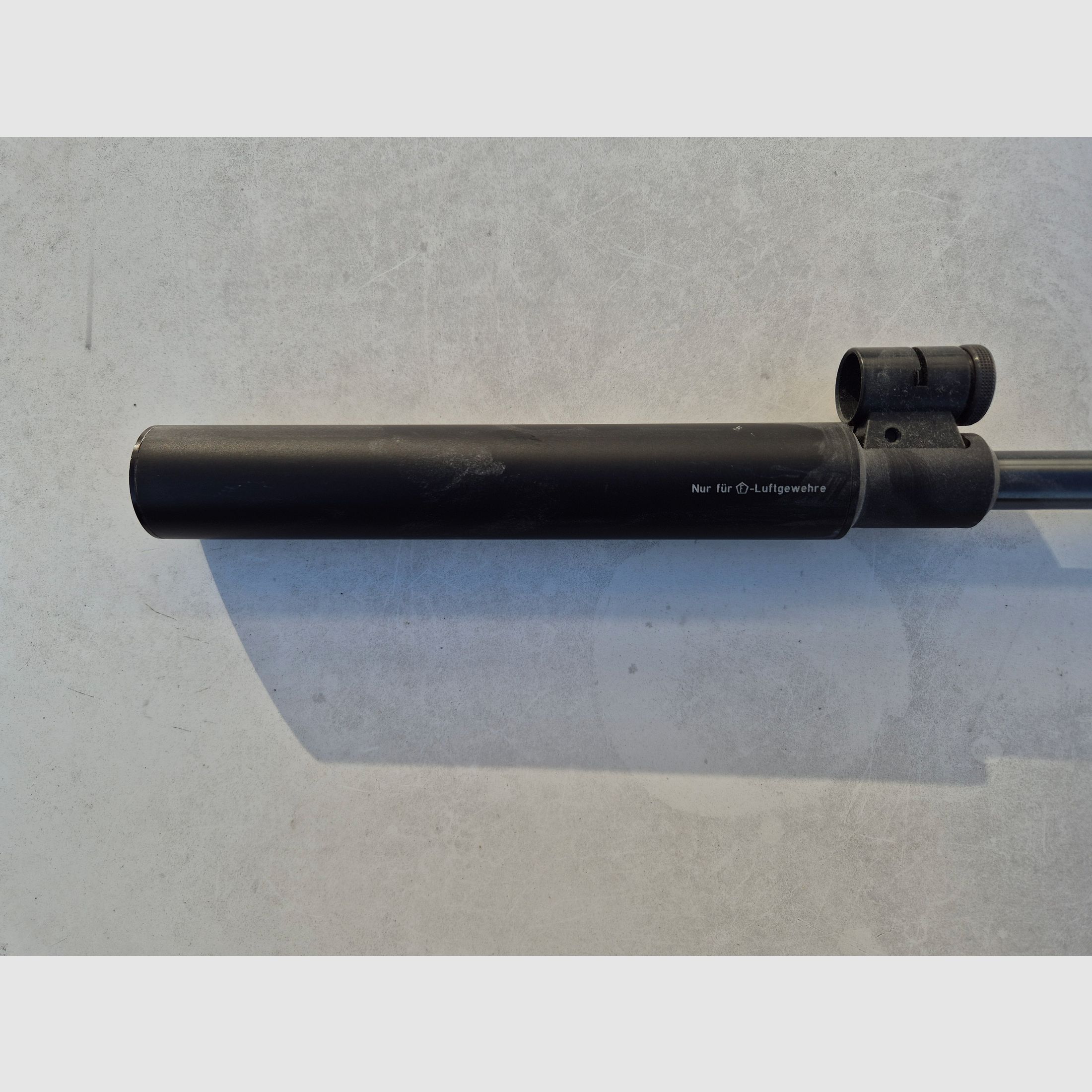 Weihrauch HW 35 Luftgewehr, Kaliber 4,5mm, mit Zielfernrohr und Schalldämpfer