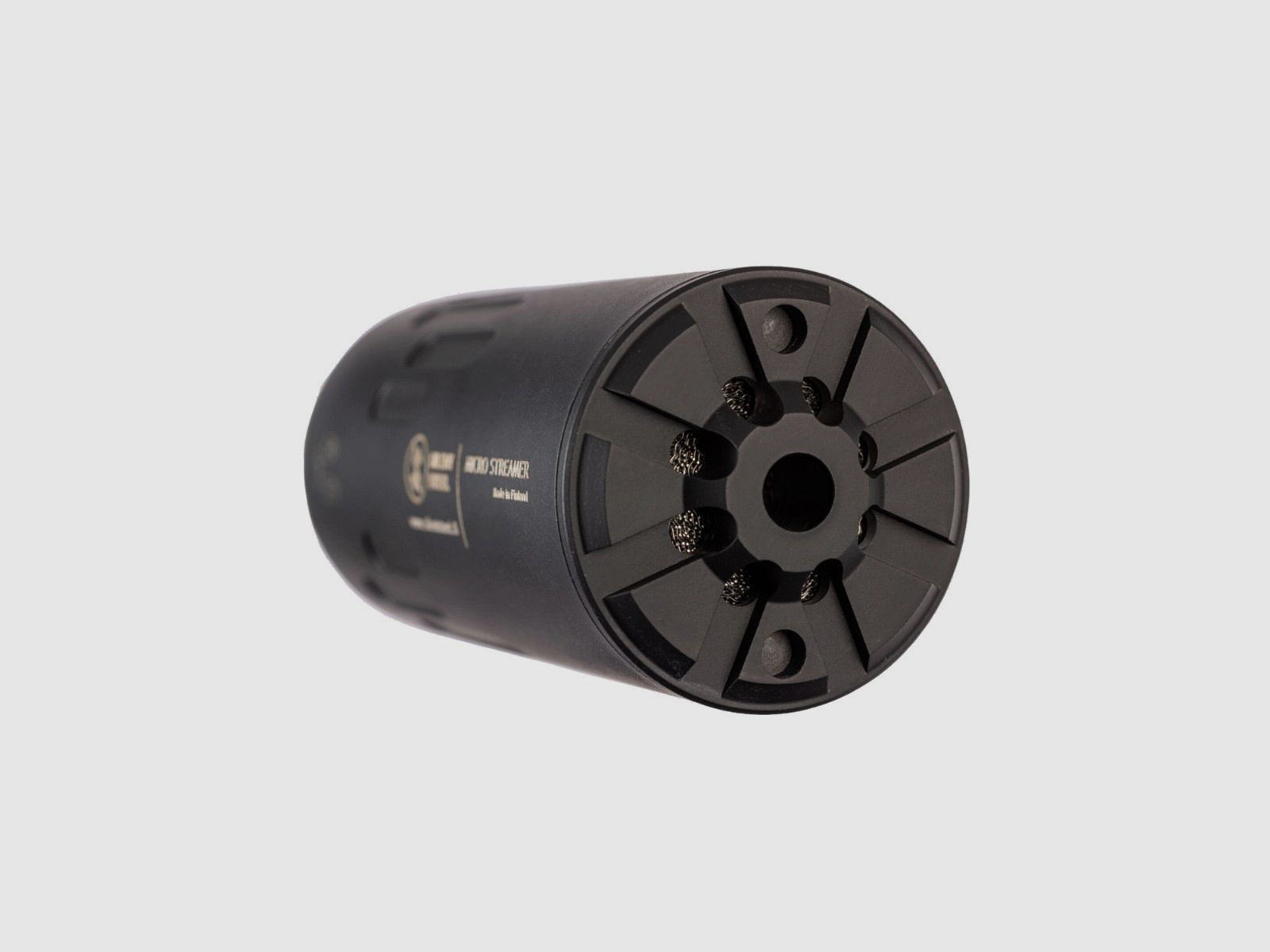 Silent Steel - Micro Flow Streamer 556 M27x1,5 QD Suppressor - Black, image 2 of 4