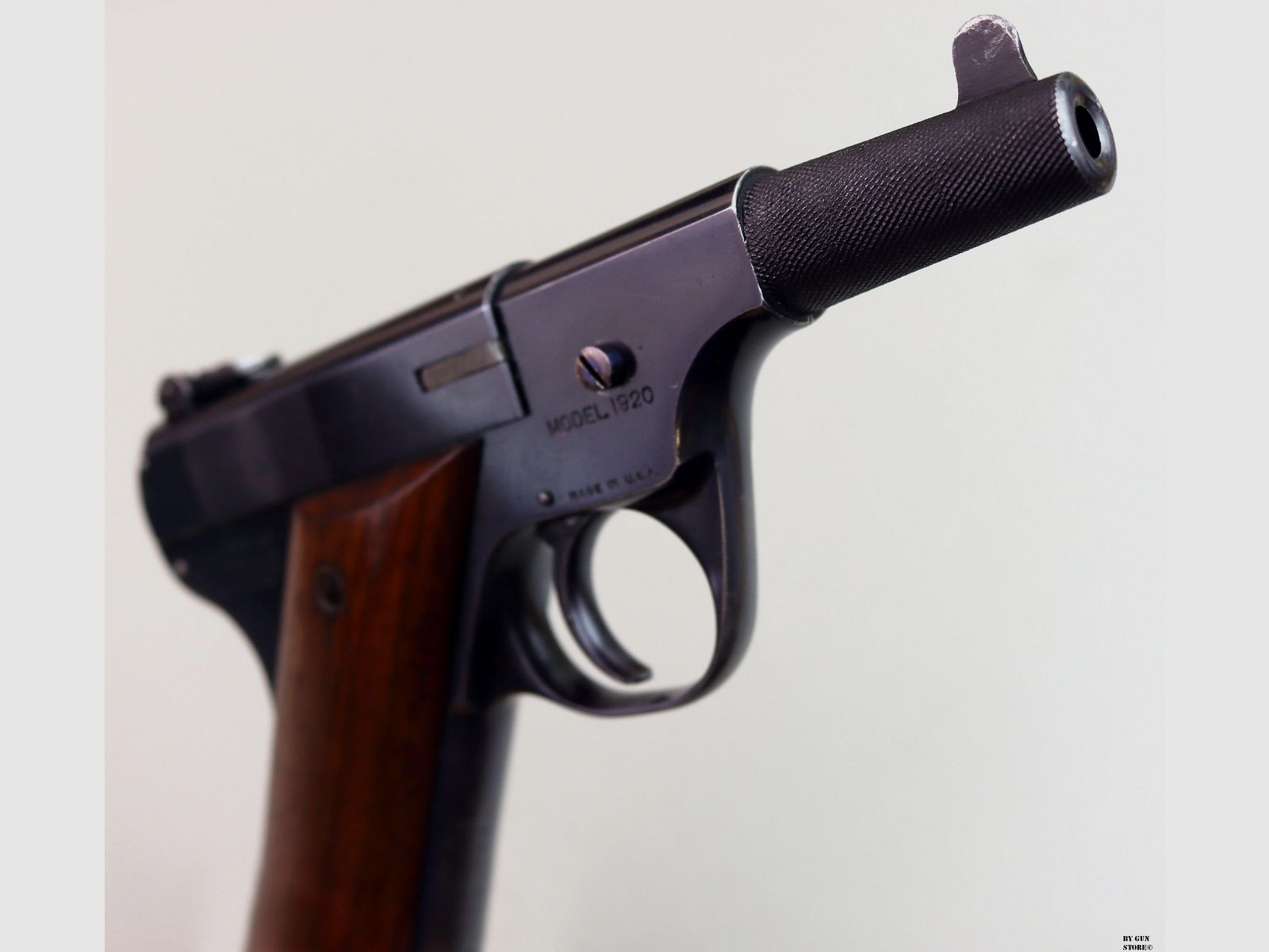 Pistole / Karabiner Fiala Arms and Equipment Co. Inc. mod. 1920 Kal. 22 l.r. matr. 2826, Bild 6 von 32