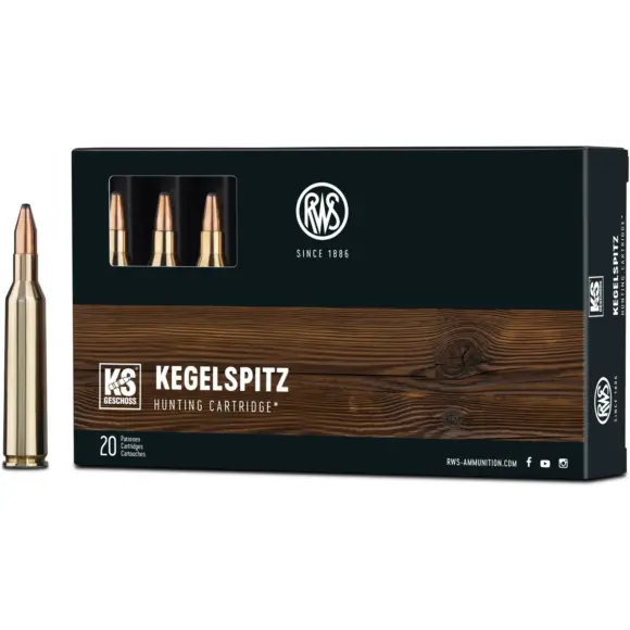 Cartuchos de Caza RWS KS Calibre 8x68 S