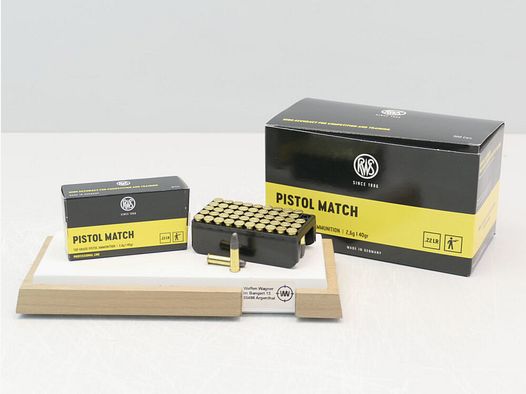 RWS Pistol Match A50 .22lr